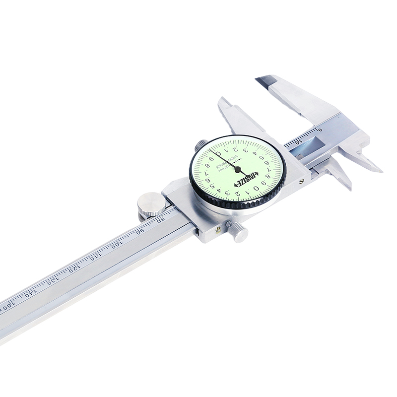 Dial Calipers With Carbide Tipped Jaws